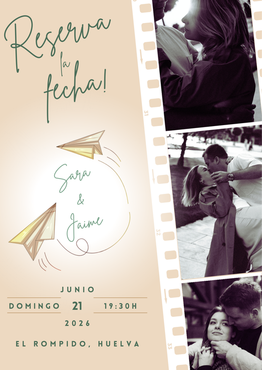 Invitación de Boda